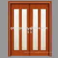 Natural interior solid wood single panel sliding door